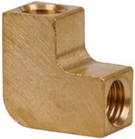 Trico 5/16-24 x 5/16-24 Inch (in) Thread Size 90 Degree Elbow FE-1005 Central Lubrication System Fitting (223503)