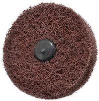 Standard Abrasives 3 Inch (in) Diameter Medium Mounted Scrubber Buffing Wheel (00537282)
