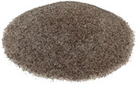 Made in USA Medium Grade Angular Aluminum Oxide/Glass Bead Mix 80 to 100 Grit Abrasive Compound