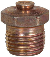 Alemite 1/8 Inch (in) Thread Size and 7.5 to 15 Pound-Force per Square Inch (psi) Relief Pressure Vent (03244795)