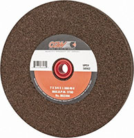 CGW Abrasives 60 Grit Aluminum Oxide Medium Grade Vitrified Bond Bench and Pedestal Grinding Wheel (03586773)