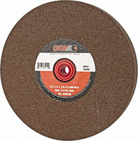 CGW Abrasives 80 Grit Aluminum Oxide Medium Grade Vitrified Bond Bench and Pedestal Grinding Wheel (03587037)