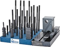 Gibraltar® 50 Piece Fixturing Step Block and Clamp Set