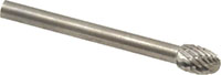 SGSPRO 1/8 Inch (in) Shank Diameter and 9/32 Inch (in) Loc-Line (LOC) Rotary File (5293378)