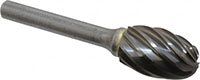 SGSPRO 1/4 Inch (in) Shank Diameter and 1 Inch (in) Loc-Line (LOC) Rotary File (5293857)