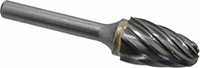 SGSPRO 1/4 Inch (in) Shank Diameter and 1 Inch (in) Loc-Line (LOC) Rotary File (5293915)