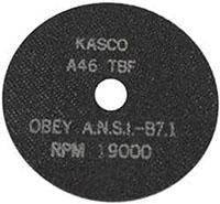 Made in USA 1-1/4 Inch (in) Hole Size 8732 Revolutions per Minute (rpm) Maximum Speed Aluminum Oxide Cut-Off Wheel (6552459)