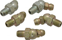 PROLUBE 45 Degree (º) Head Angle 1/4-28 NF Steel Standard Grease Fitting (8060733)