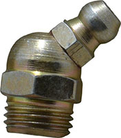 PROLUBE 45 Degree (º) Head Angle M10 x 1.0 Metric Steel Standard Grease Fitting (8060931)