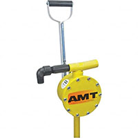 AMT Pump 3/4 Inch (in) Outlet Polypropylene Hand Operated Position Pump for Organic Acids Alcohols and Water Soluble Inorganic Chemicals (9277484)