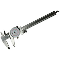 iGaging Inch and Metric 6 Inch (in) Dial Caliper (100-156)