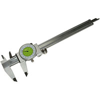 iGaging 6 Inch (in) Inch and Fraction Dial Caliper (100-164)