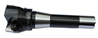 Precise, 2 Inch (in) Cutting Diameter, R8 Indexable End Mill (1006-0012)