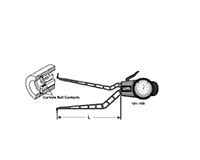 DyerGage 2.8 to 4.8 Inch (in) Full Range "Long Reach" Inside O-Ring Groove Gage (101-108-1)