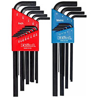 Eklind Combination Inch/Metric Long Arm Hex L-Key Set (10222)