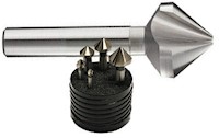 Sowa 5/8 Inch (in) Diameter and 82 Degree Angle Cobalt 3 Flute Countersink