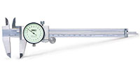 Insize 0 to 6 Inch (in) Dial Caliper (1311-6A)