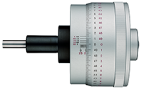 Mitutoyo Non to Rotating Spindle, 0 to 25 Millimeter (mm) Range Micrometer Head (153-301)