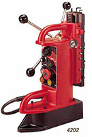 4202 Milwaukee® Electromagnetic Drill Press with Bases (4202)