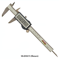 SPI IP54 6 Inch (in) Electronic Caliper with 1/2 Inch (in) Easy Read Display (18-010-9)