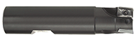 Iscar, 1 Inch (in) Shank Diameter, 1.500 Inch (in) Cutting Diameter, 6 Inserts, 4.00 Inch (in) Overall Length (OAL), Helimill Indexable End Mill (19-242-212)