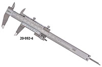 SPI 0 to 11.2 Inch (in) Double Set Screw Vernier Caliper with Fine Adjustment Style (20-994-0)