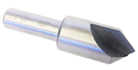 Precise 5/8 Inch (in) Size and Single Flute 82 Degree Angle High Speed Steel Countersink