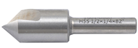 Precise 1/2 Inch (in) Size and Single Flute 82 Degree Angle High Speed Steel Countersink - 2