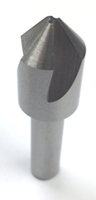 Precise 5/8 Inch (in) Size and 82 Degree Angle 3 Flute High Speed Steel Countersink - 2