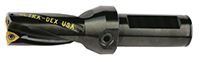 Ultra-Dex Indexable WCMX Drill Holder with 7.756 Inch (in) Length - UD-0625-2D-0630 (22-590-700)