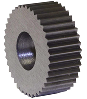 Form Roll GK Series 5/8 Inch (in) Diameter and 20 Pitch Straight Tooth High Speed Steel Knurl (30-911-220)