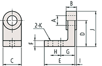 Mitutoyo Fixture Clamp Nut for 10 Millimeter (mm) Stem Micrometer Head (303578) - 2