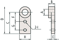 Mitutoyo Fixture Clamp Nut for 9.5Millimeter (mm) Stem Micrometer Head (303572) - 2