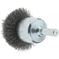 Tru-Maxx 3/4 Inch (in) Diameter and 22,000 Revolutions per Minute (rpm) Maximum Speed Stainless Steel Flared Crimped End Brush (32244915)