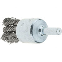 Tru-Maxx 3/4 Inch (in) Diameter and 22,000 Revolutions per Minute (rpm) Maximum Speed Stainless Steel Flared Crimped End Brush (32246001)