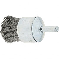 Tru-Maxx 1-1/8 Inch (in) Diameter and 22,000 Revolutions per Minute (rpm) Maximum Speed Stainless Steel Flared Crimped End Brush (32246035)