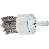 Tru-Maxx 1-1/8 Inch (in) Diameter and 22,000 Revolutions per Minute (rpm) Maximum Speed Stainless Steel Flared Crimped End Brush (32246068)