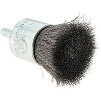 Tru-Maxx 1 Inch (in) Diameter and 20,000 Revolutions per Minute (rpm) Maximum Speed Stainless Steel Flared Crimped End Brush (32246225)