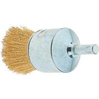 Tru-Maxx 1 Inch (in) Diameter and 22,000 Revolutions per Minute (rpm) Maximum Speed Stainless Steel Flared Crimped End Brush (32246233)