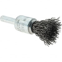 Tru-Maxx 1/2 Inch (in) Diameter and 25,000 Revolutions per Minute (rpm) Maximum Speed Stainless Steel Flared Crimped End Brush (32246308)