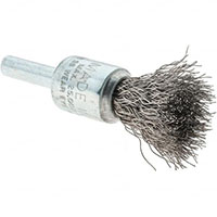 Tru-Maxx 1/2 Inch (in) Diameter and 25,000 Revolutions per Minute (rpm) Maximum Speed Stainless Steel Flared Crimped End Brush (32246324)