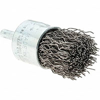 Tru-Maxx 1 Inch (in) Diameter and 22,000 Revolutions per Minute (rpm) Maximum Speed Stainless Steel Flared Crimped End Brush (32246357)