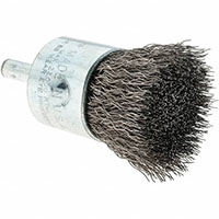 Tru-Maxx 1 Inch (in) Diameter and 22,000 Revolutions per Minute (rpm) Maximum Speed Stainless Steel Flared Crimped End Brush (32246381)