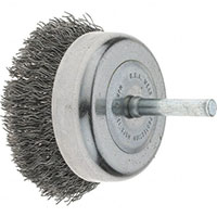 Tru-Maxx 2-3/4 Inch (in) Diameter and 6,000 Revolutions per Minute (rpm) Maximum Speed Shank Steel Fill Cup Brush (32246738)