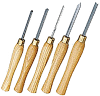 Proxxon 5 Piece High-Speed Steel (HSS) Chisel Set (27-023)