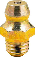 LuMax Straight Head Angle M6 x 1 Metric Steel Grease Fitting Adapter (38446290)