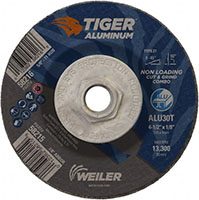 Weiler Abrasives 5/8 Inch (in) Hole Size 13300 Revolutions per Minute (rpm) Maximum Speed Aluminum Oxide Cut-Off Wheel (38707980)