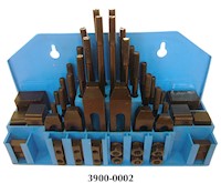 Precise 58 Piece Clamping Kit for 1/2 Inch (in) T-Slot