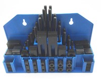 Precise 58 Piece Clamping Kit for 3/8 Inch (in) T-Slot