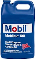 Mobil Mobilcut 1 Gallon (gal) Container SIze Bottle Cutting Fluid Water Soluble Lubricating Oil